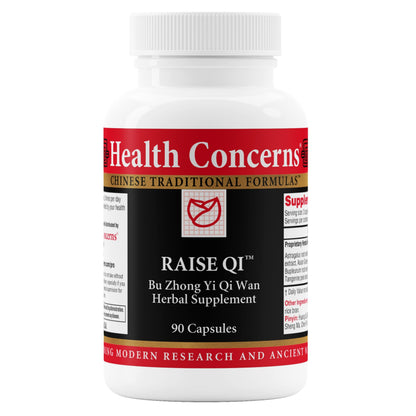Health Concerns Raise Qi – Energy & Immune System Support – Bu Zhong Yi Qi Wan Formula – Astragalus, Ginseng & Dong Quai Herbal Supplement for Weakness, Digestion & Yang Qi Balance – 90 Capsules Health ConcernsBuy Supplements Australia