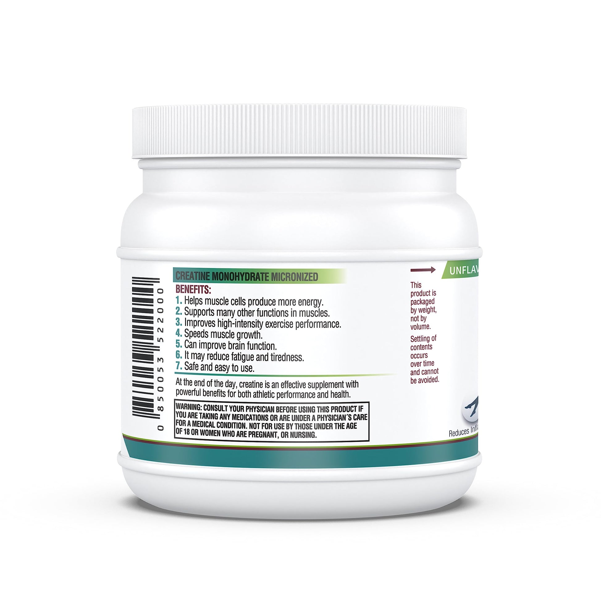 Kappa Nutrition Creatine Monohydrate Powder, Pure Amino Acid Formula, Supports Muscle Strength, Cellular Energy & Mental Focus* Gluten-Free, Keto, 2.25g per Scoop, 240 Servings, Net Wt. 1.32 LB (600g) KAPPA NUTRITIONBuy Supplements Australia