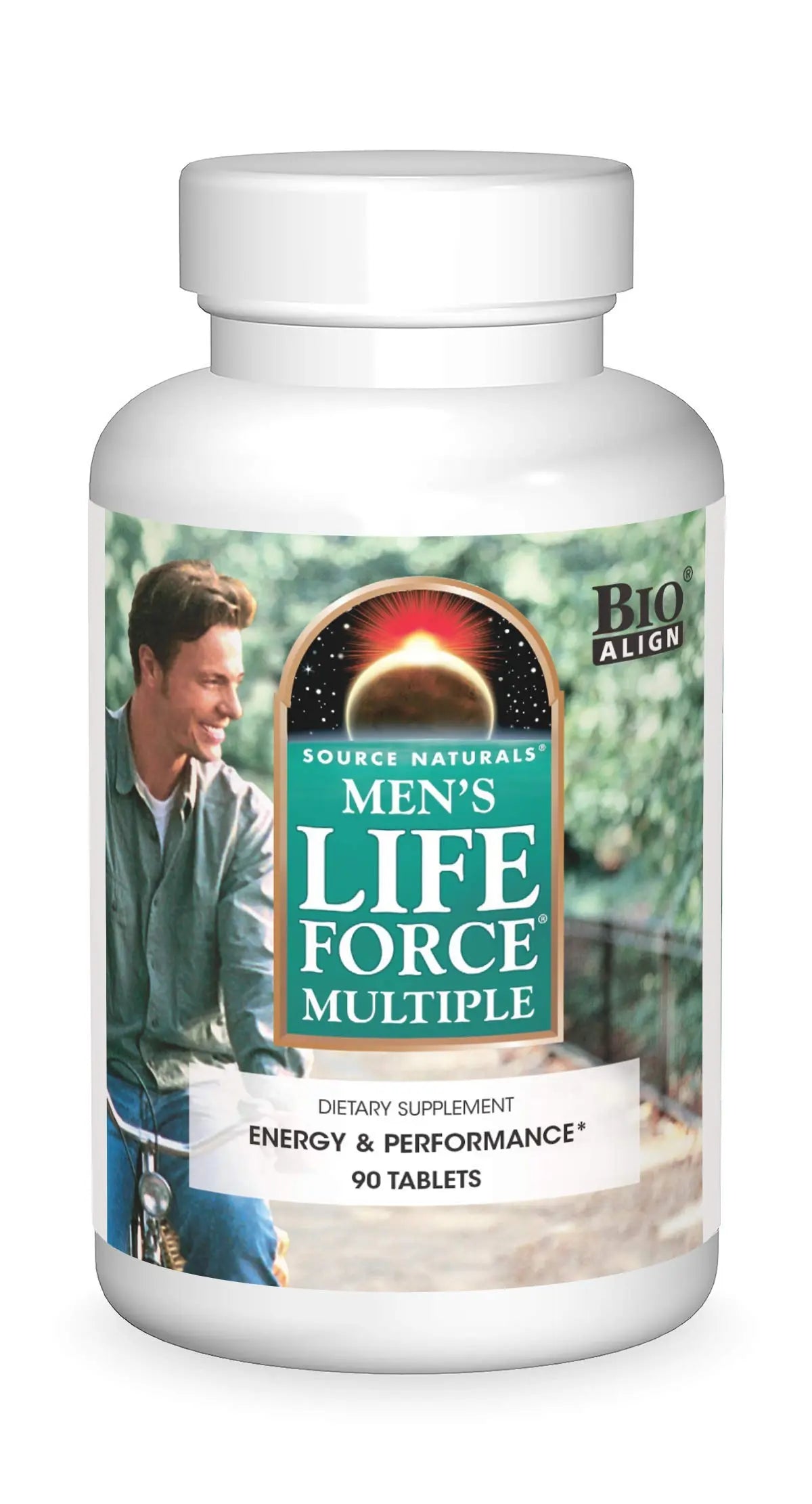 Source Naturals Men's Life Force Multiple Daily Multivitamin & Immune Health Supplement - 13 Essential Vitamins, Nutrients & Minerals - 180 Tablets Source Naturals