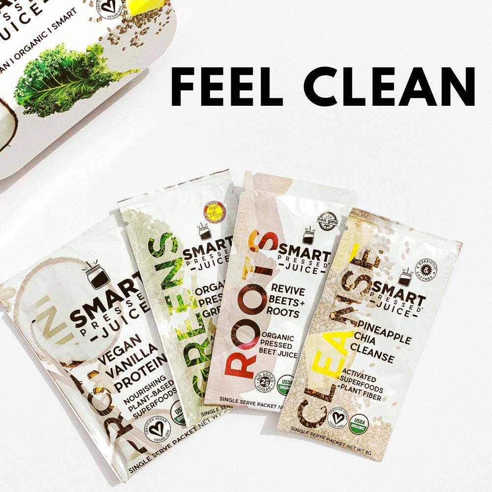 SMART Pressed Juice 3-Day Organic Juice Cleanse | Healthy Detox Program | Vegan Vanilla Protein SMART PressedBuy Supplements Australia