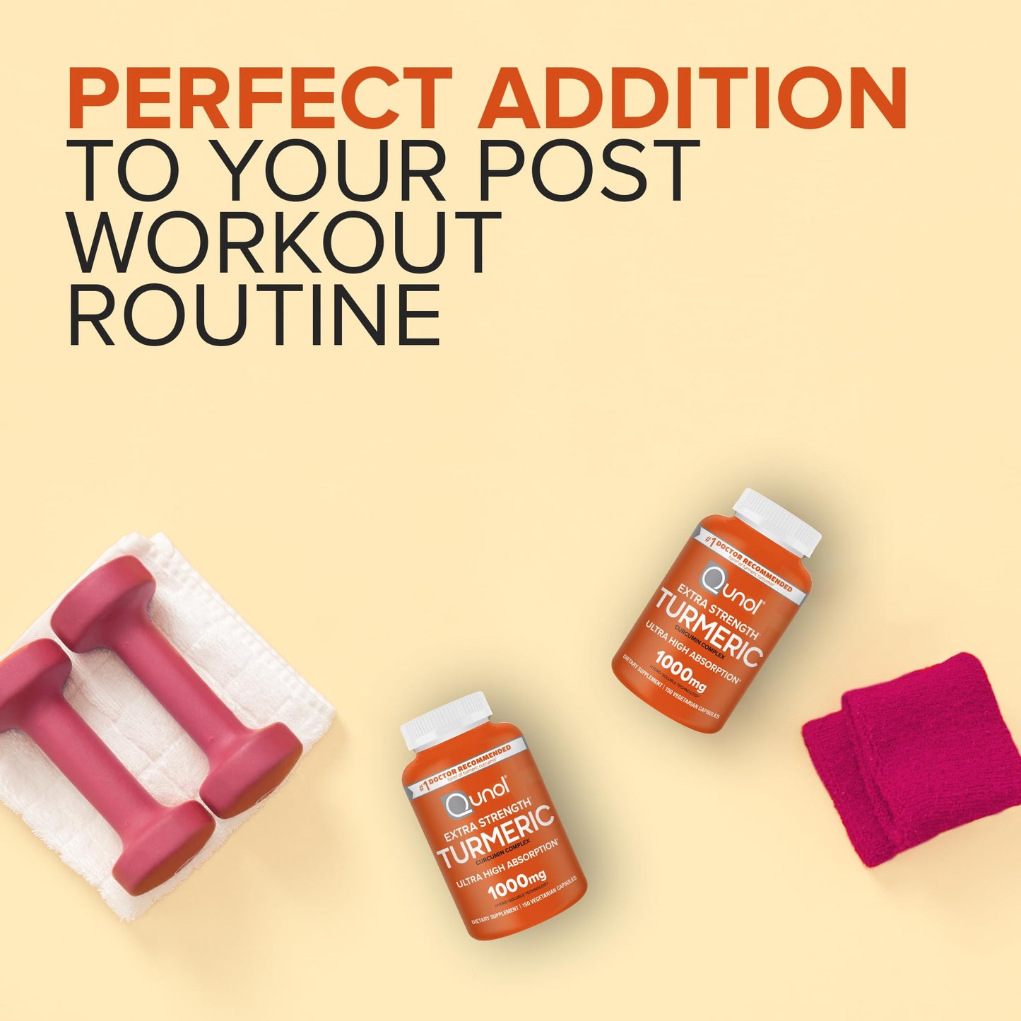 Qunol Turmeric Curcumin Supplement, Turmeric 1000mg with Ultra High Absorption QunolBuy Supplements Australia