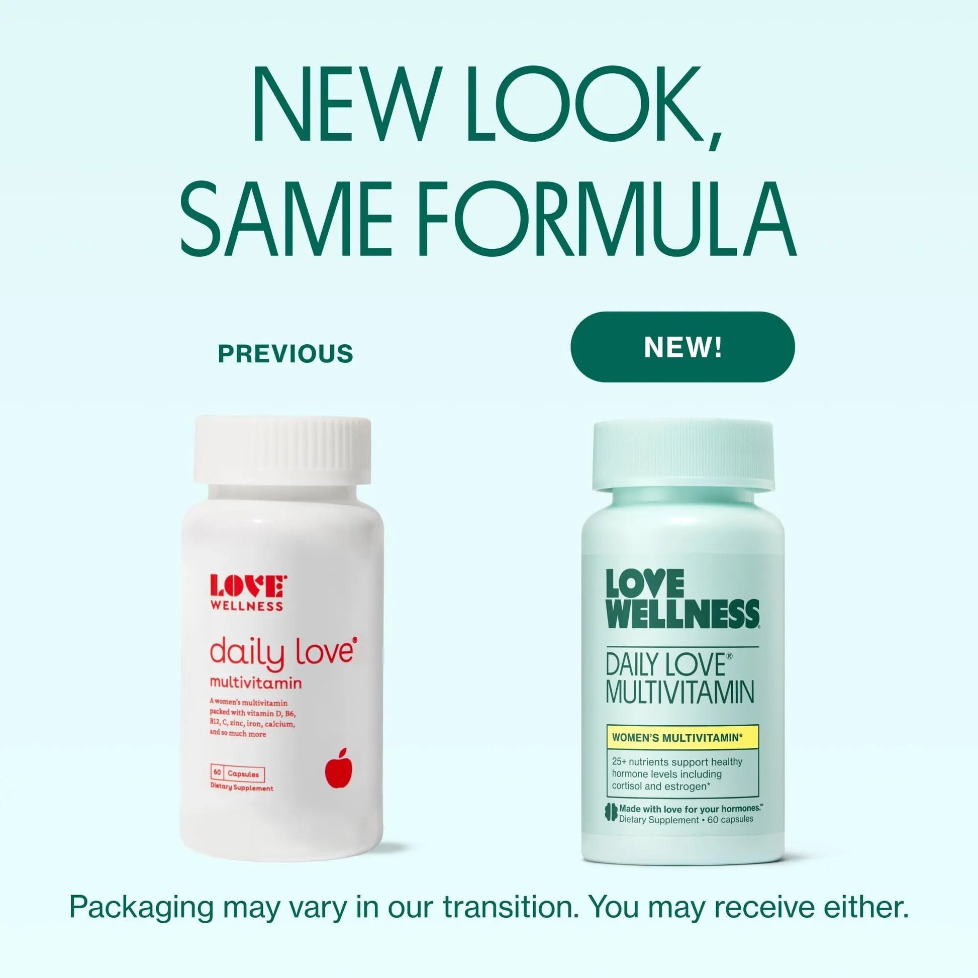 Love Wellness Daily Love Multivitamin for Women | Supports Energy, Cortisol, Immune Health, Stress Relief, & PMS | Complete with Vitamin D, C Love WellnessBuy Supplements Australia