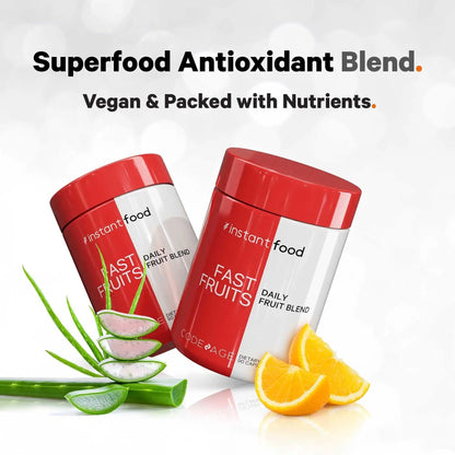 Codeage Instantfood Fast Fruits, Over 15 Fruits Powders Equivalent All-in-One, Vegan Daily Whole Food Vitamins - Berries, Antioxidant Polyphenols CodeageBuy Supplements Australia