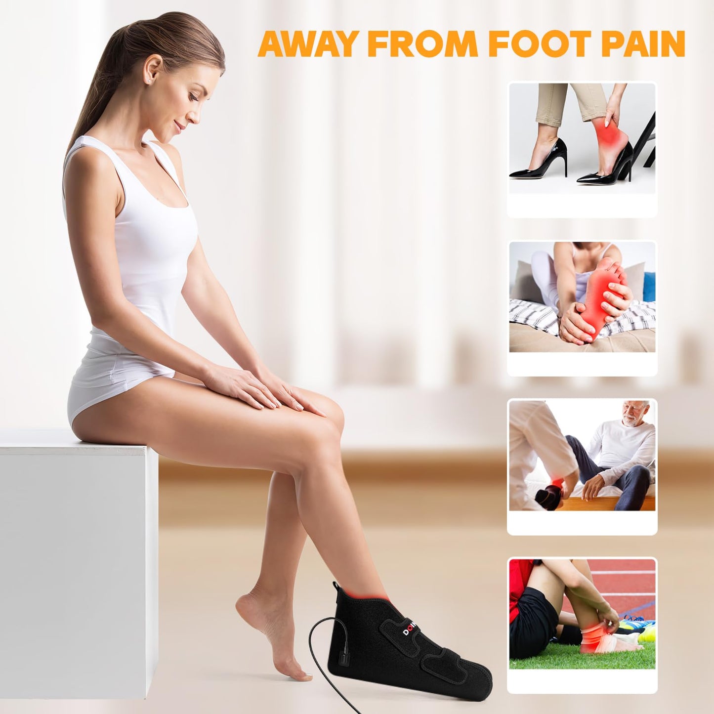 Doinart Red Light & Infrared Therapy for Feet—Infrared Light Therapy Feet for Neuropathy Shoe Wraps Toes DoinartBuy Supplements Australia