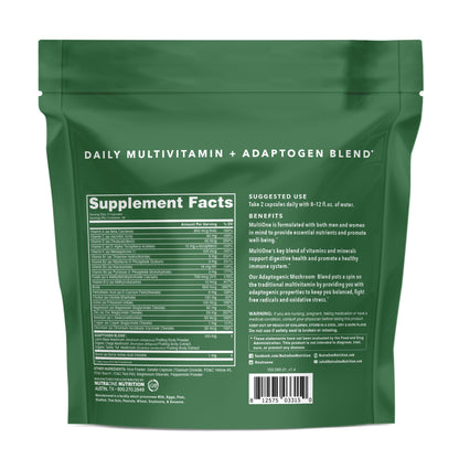 MultiOne Men & Women’s Daily Multivitamin - Essential Nutrients and Minerals for Optimal Health (60 Capsules) NutraOneBuy Supplements Australia