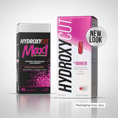Hydroxycut + Women Pills with Biotin & Collagen | Hair Nails and Skin Vitamins | Iron Supplement HydroxycutBuy Supplements Australia