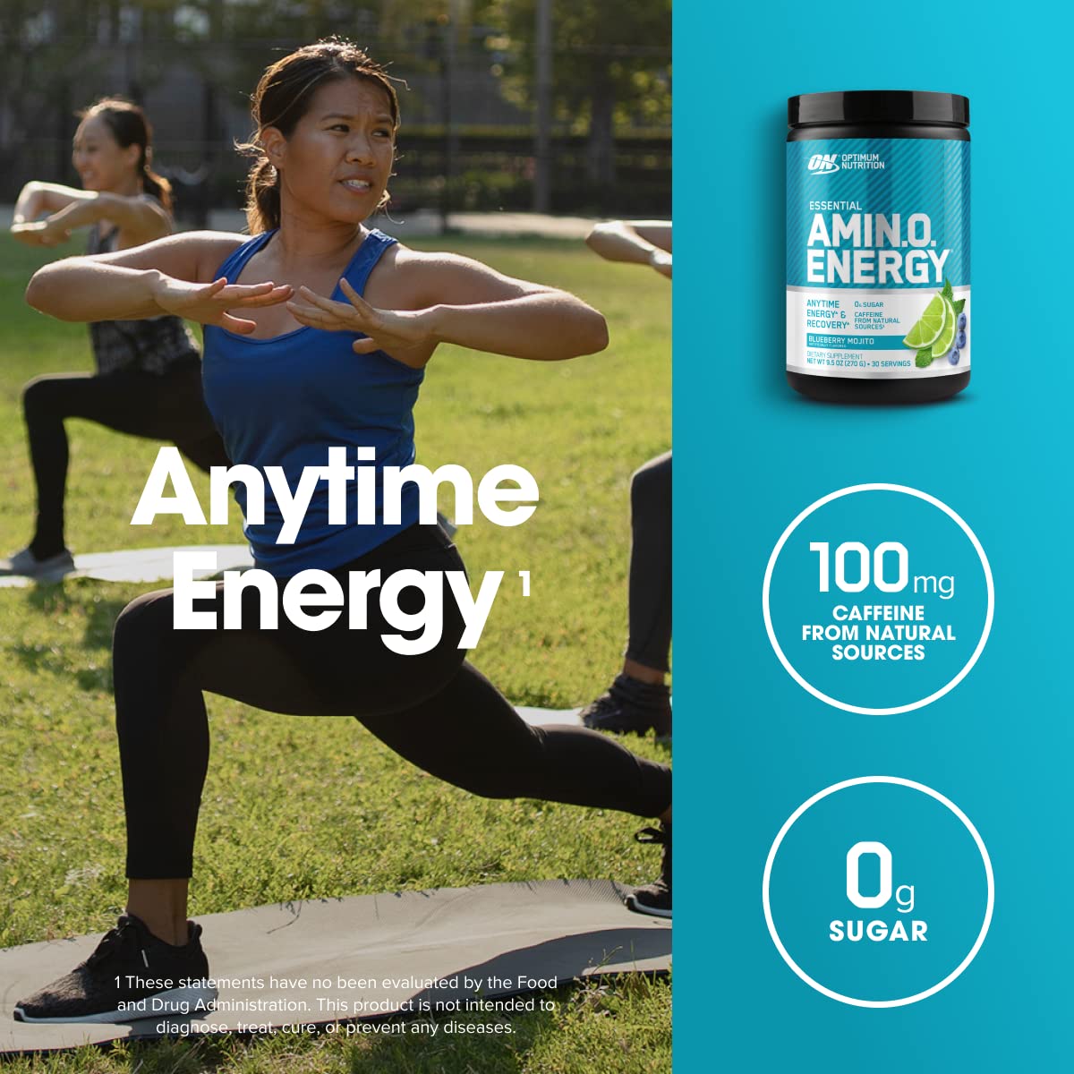 Optimum Nutrition Amino Energy - Pre Workout with Green Tea, BCAA, Amino Acids Optimum NutritionBuy Supplements Australia