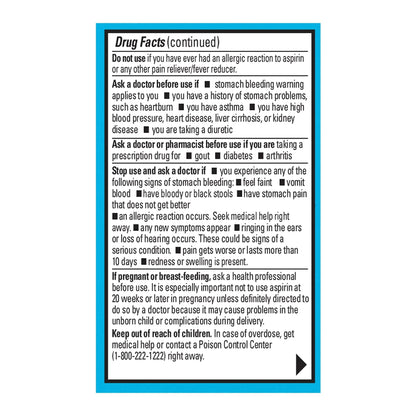 Ecotrin Low Strength Safety Coated Aspirin | NSAID | 81mg | 365 Tablets EcotrinBuy Supplements Australia
