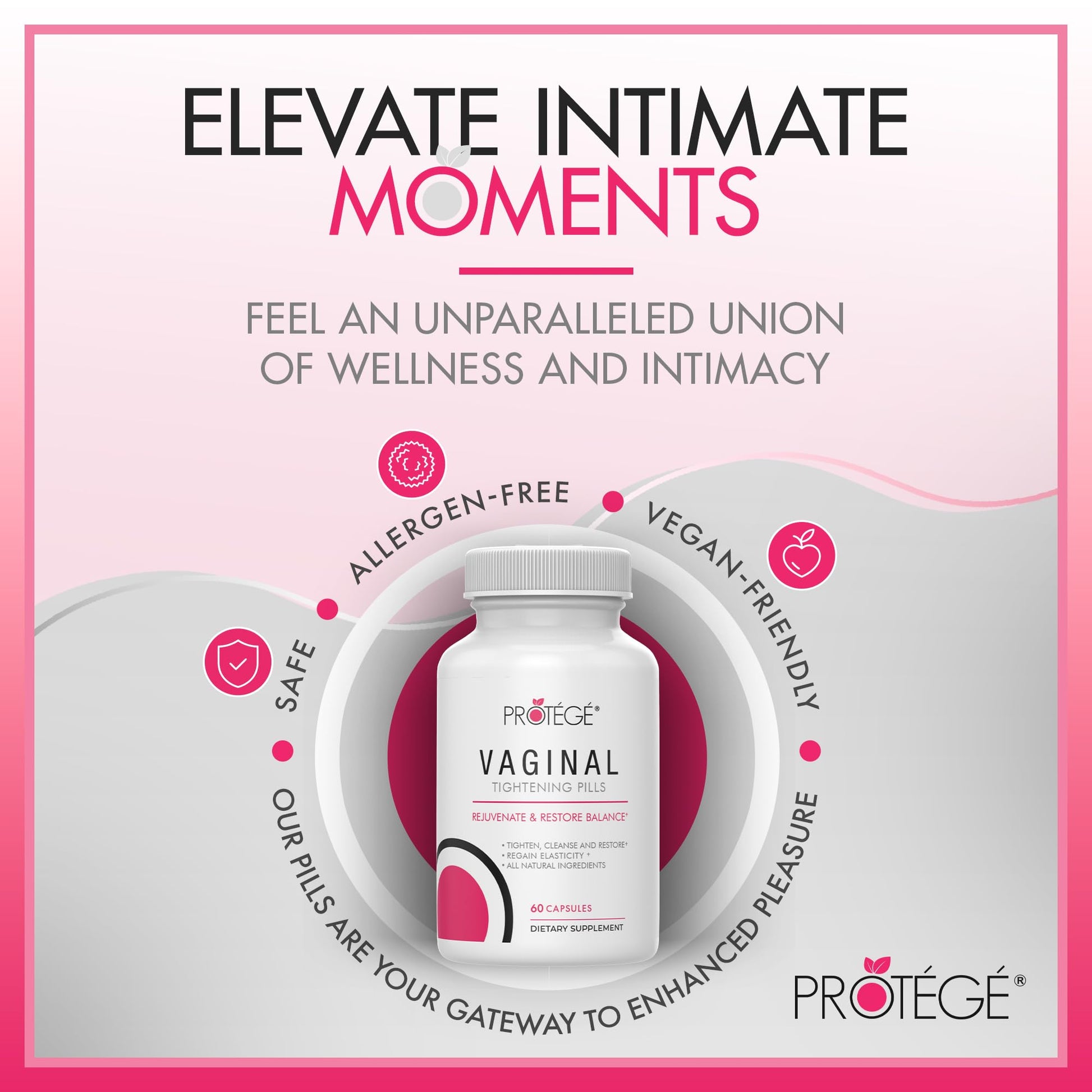 Protege Premium Vaginal Tightening Pills - Vaginal Tightening Products for Women - Vaginial Rejuvenation Protege BeautyBuy Supplements Australia