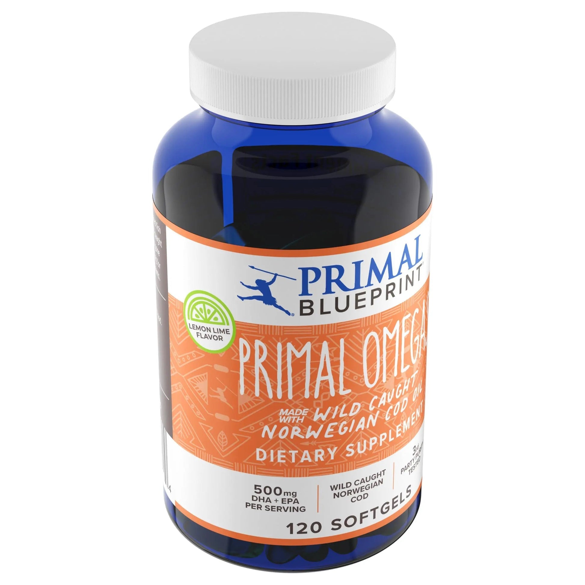 Primal Blueprint Primal Omegas, Omega-3 Fatty Acid Daily Supplement, 120 Count Primal BlueprintBuy Supplements Australia