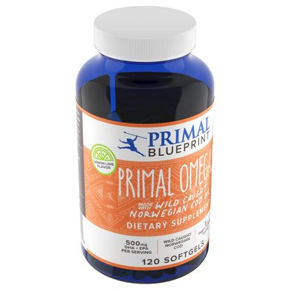 Primal Blueprint Primal Omegas, Omega-3 Fatty Acid Daily Supplement, 120 Count Primal BlueprintBuy Supplements Australia