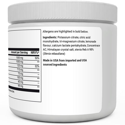 Dr. Berg Electrolyte Powder - Electrolyte Drink Supplements with 1000mg Potassium Dr. Berg NutritionalsBuy Supplements Australia