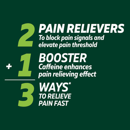 Excedrin Extra Strength Pain Relief Caplets for Headache Relief, Acetaminophen 250mg, Aspirin 250mg, Caffeine 65mg, Pain Reliever, 200 Count ExcedrinBuy Supplements Australia
