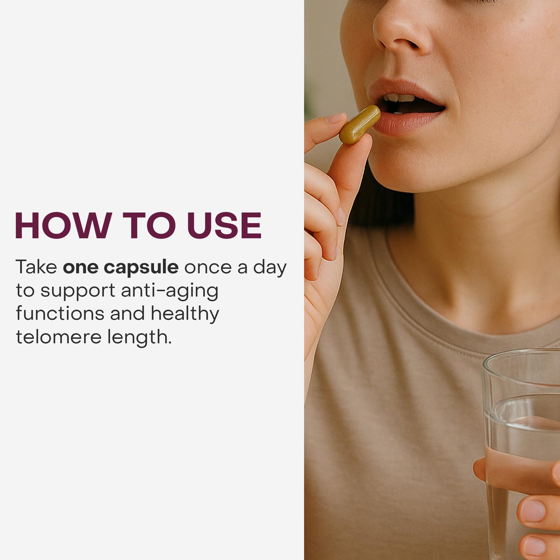 Healthycell Telomere Length Supplement - Anti-Aging Telomere Lengthening Supplements with Phytonutrients & Vitamins for Cellular Health - AC-11, Astragalus & Resveratrol - 30 Capsules HealthycellBuy Supplements Australia