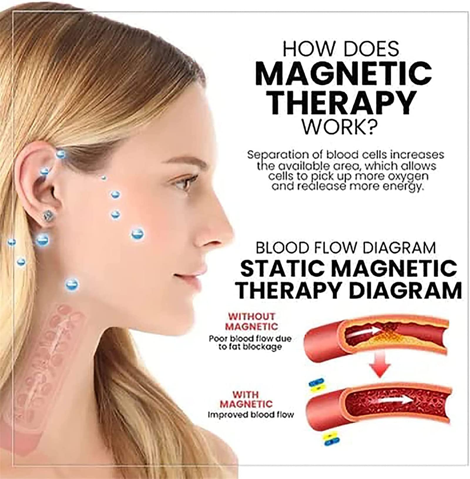 Ear Allure Magnetic Earrings, EarAllure Magnetic Earrings, Non Piercing Magnetic Acupressure vfjikiBuy Supplements Australia