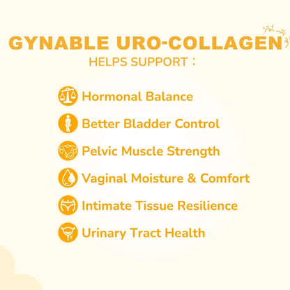 Gynable Bladder Control Supplements for Urinary Leakage: Due to Laughing Sneezing Exercise - Occasional Urgency Urinary Frequency Defense Comprehensive Bladder Support for Women, Powder, 2 Boxes GynableBuy Supplements Australia
