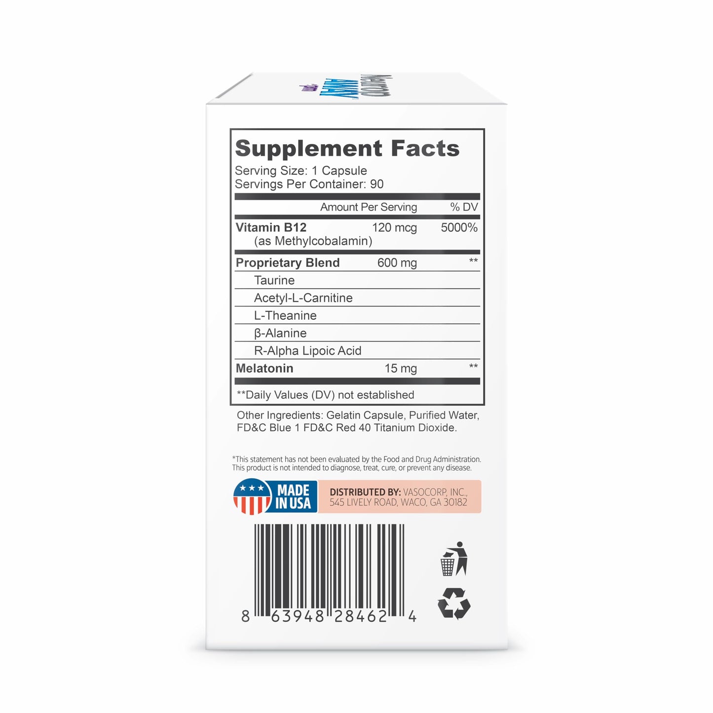 NeuropAWAY Nerve Support PM | 90 Capsules NeuropAWAYBuy Supplements Australia