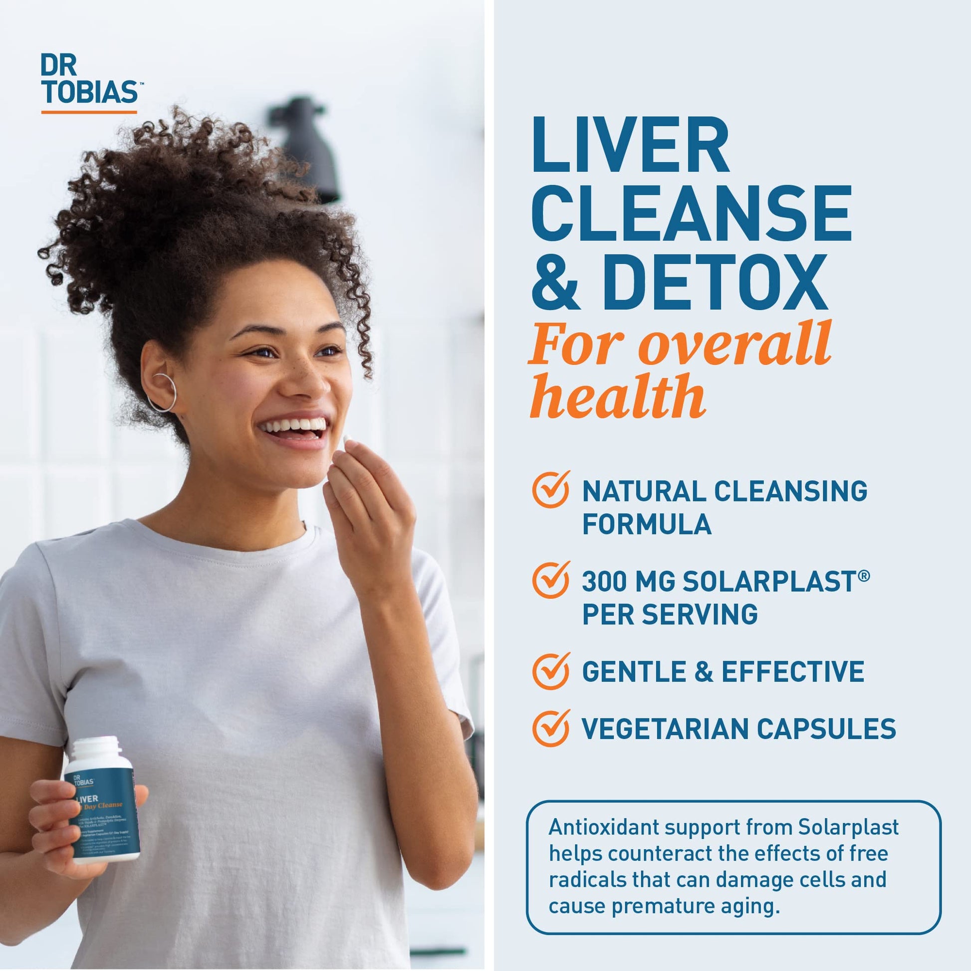 Dr. Tobias Liver 21 Day Cleanse, Herbal Liver Detox Cleanse with Solarplast, Artichoke Extra Dr. TobiasBuy Supplements Australia