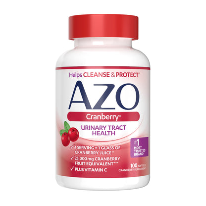 AZO Dual Protection | Urinary + Vaginal Support* | Prebiotic Plus Clinically Proven Women AZOBuy Supplements Australia
