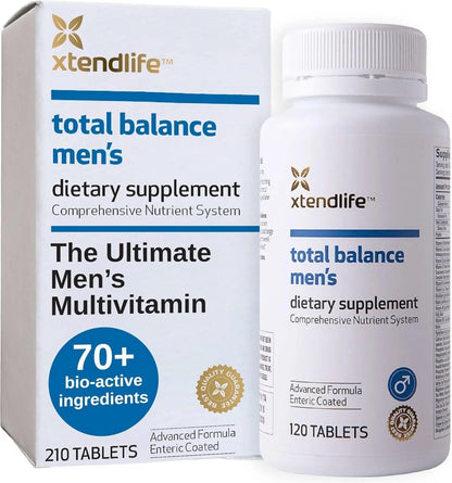 Xtendlife Total Balance Men’s Multivitamin for Immune, Heart, Digestive & Cellular Health - Daily Support Xtendlife