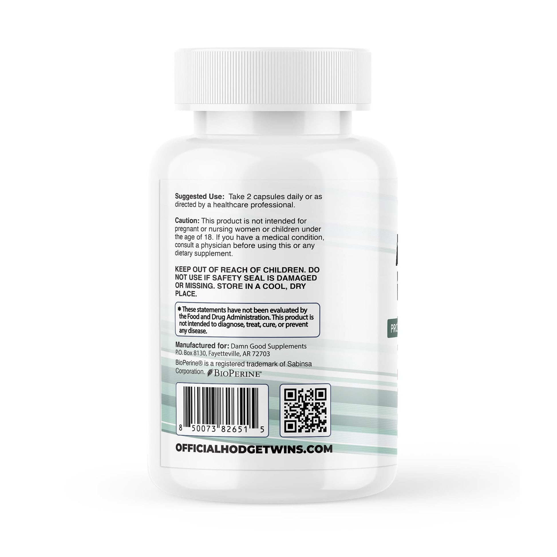 DAMN GOOD The Hodge Twins Prostate Guard - 90 Capsules Guard Vitality Complex – Comfort Blend for Nighttime Routine, Restful Rhythm - Men's Supplements for Health Supports Relaxation DAMN GOODBuy Supplements Australia
