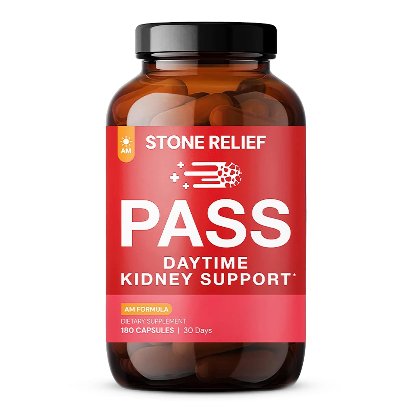 STONE RELIEF Daytime Herbal Kidney Support for Urinary Flow & Comfort | Chanca Piedra Formula – 180 Capsules STONE RELIEFBuy Supplements Australia