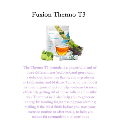 FuXion Thermo T3,Delicious Lemon Tea Flavor(Thermo TT3, 28 Sachets) CHNLMLBuy Supplements Australia