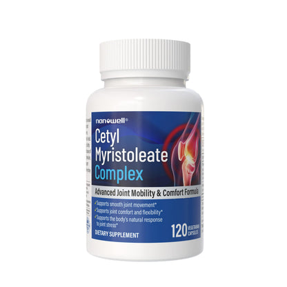 Cetyl Myristoleate Complex, CMO Advanced Joint Mobility & Comfort Formula 120 Capsules NANOWELLBuy Supplements Australia