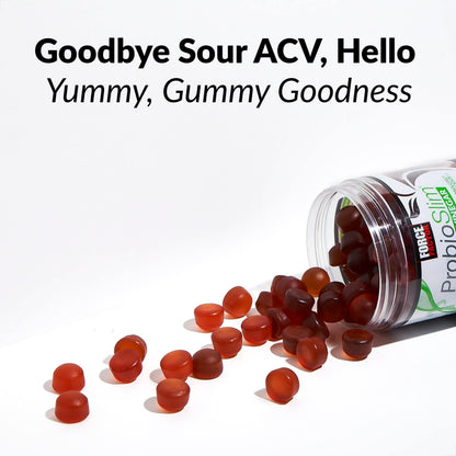 FORCE FACTOR ProbioSlim Apple Cider Vinegar Gummies Organic LactoSpore Prebiotics Force FactorBuy Supplements Australia