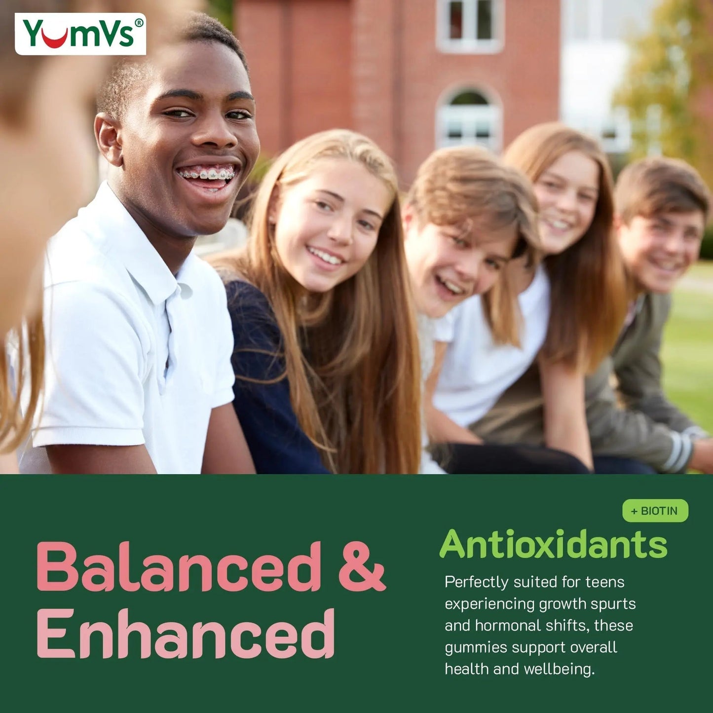 Multivitamin for Adults & Teens Bundle – Complete Daily Health Support Gummies YUM-V'S