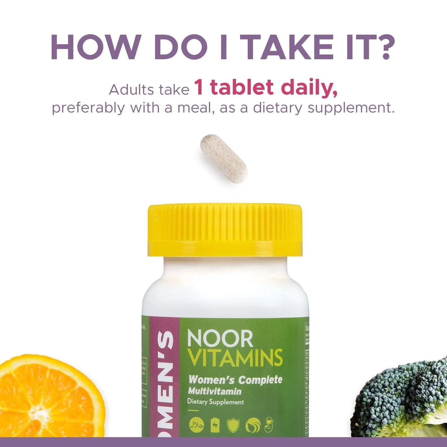Noor Vitamins Women's Multivitamin and Omega Fish Oil Supplement Bundle Noor VitaminsBuy Supplements Australia