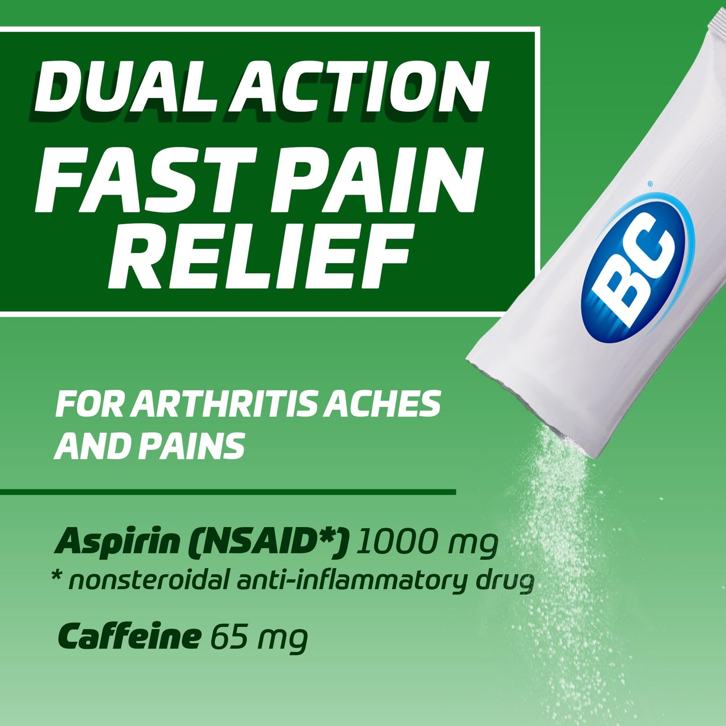 BC Pain Relief Powder, Arthritis Pain, 24 ct (Pack of 1) BCBuy Supplements Australia
