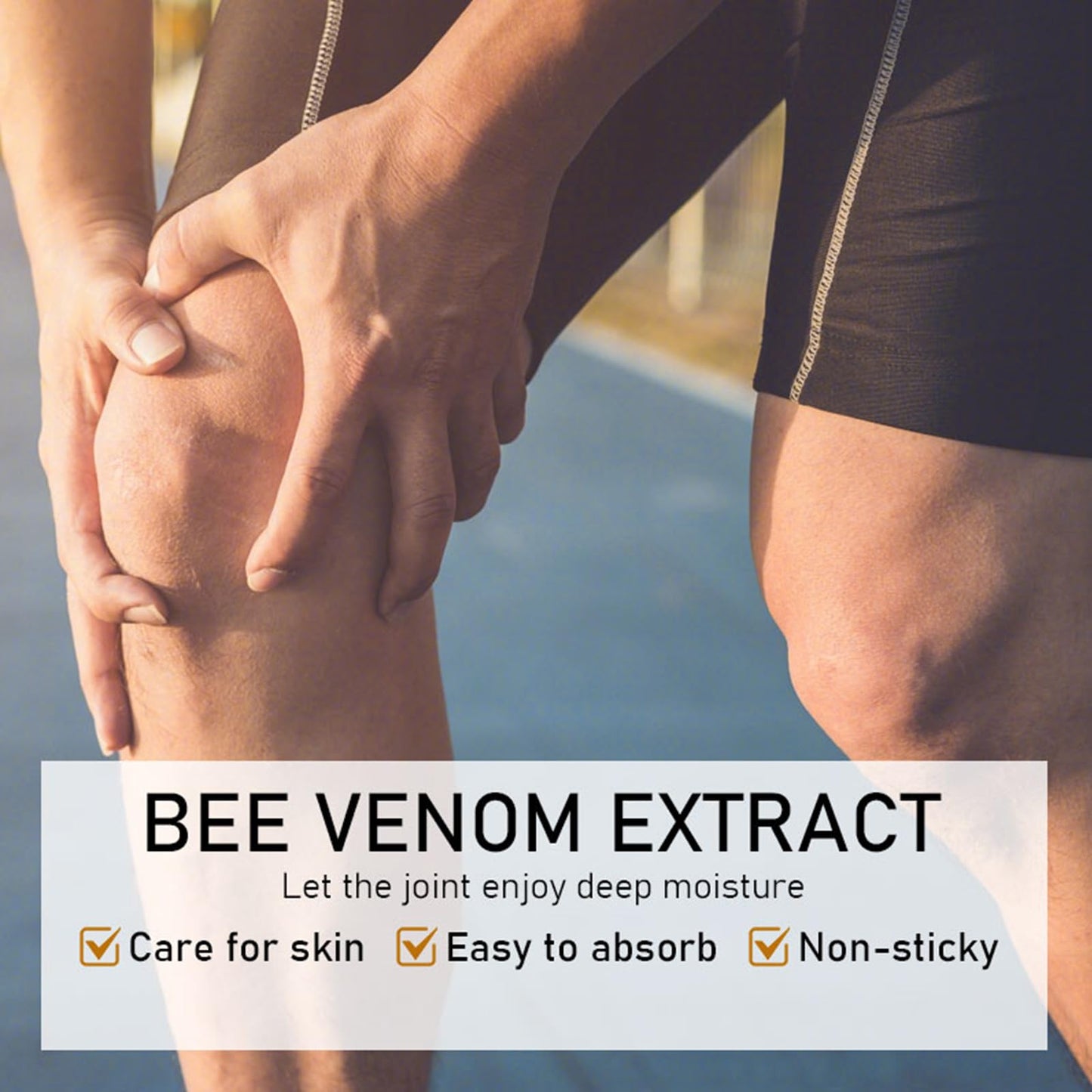 Bee Venom Joint Cream for Knees & Joint Support, Fast Absorbing, Non-Sticky Formula with Vitamin C, Aloe Vera for Soothing Comfort (1.411OZ) GenericBuy Supplements Australia