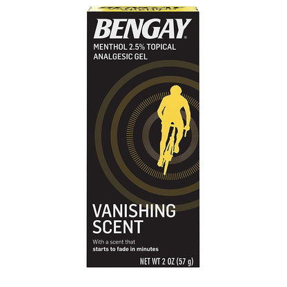 Bengay Menthol 2.5% Topical Analgesic Gel Vanishing Scent 2oz BengayBuy Supplements Australia