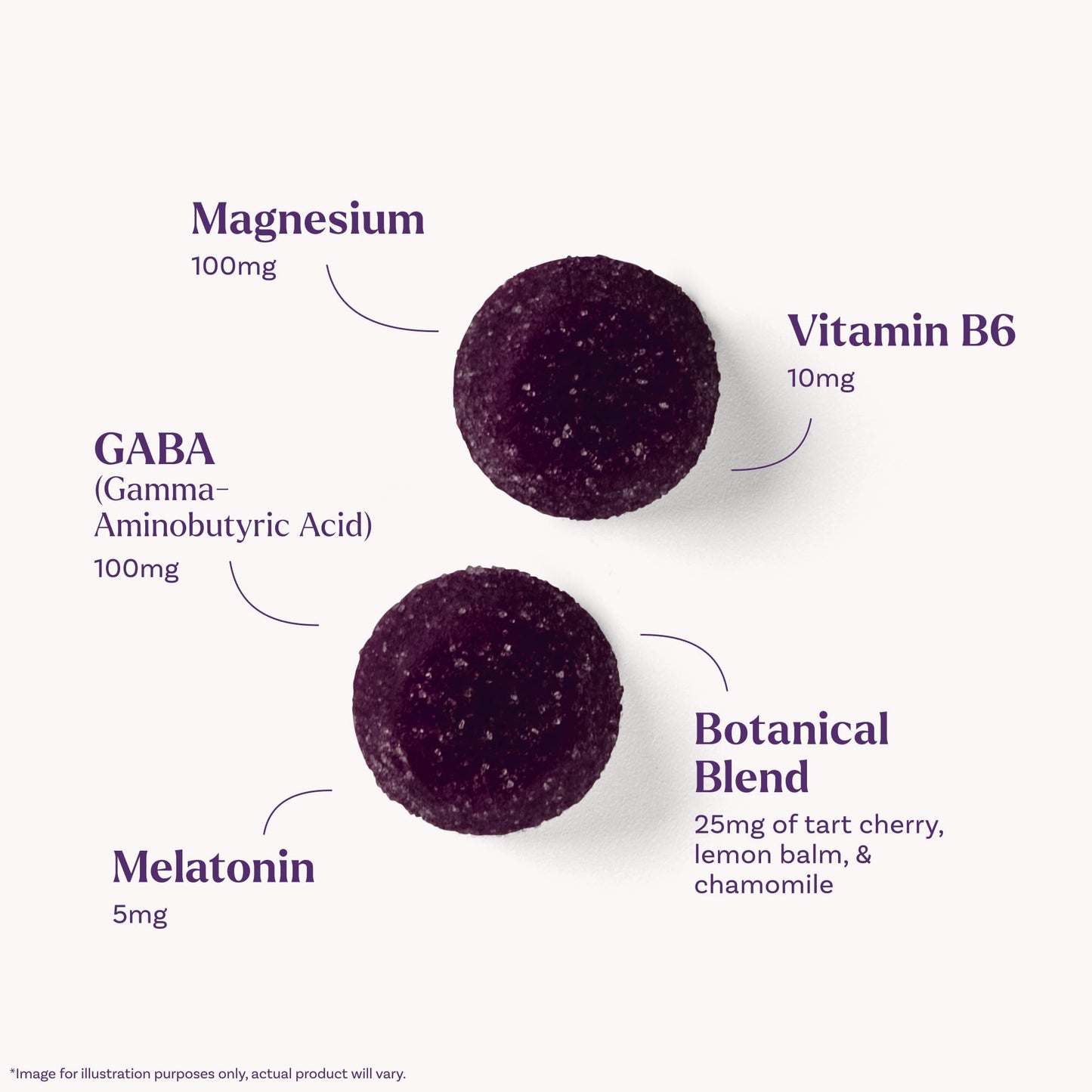 Natrol Sleep + Restore Magnesium Glycinate Blend Gummies with Melatonin 5mg - Calm Magnesium with GABA, Botanical Blend, Cherry Flavor, 60 Gummies NatrolBuy Supplements Australia