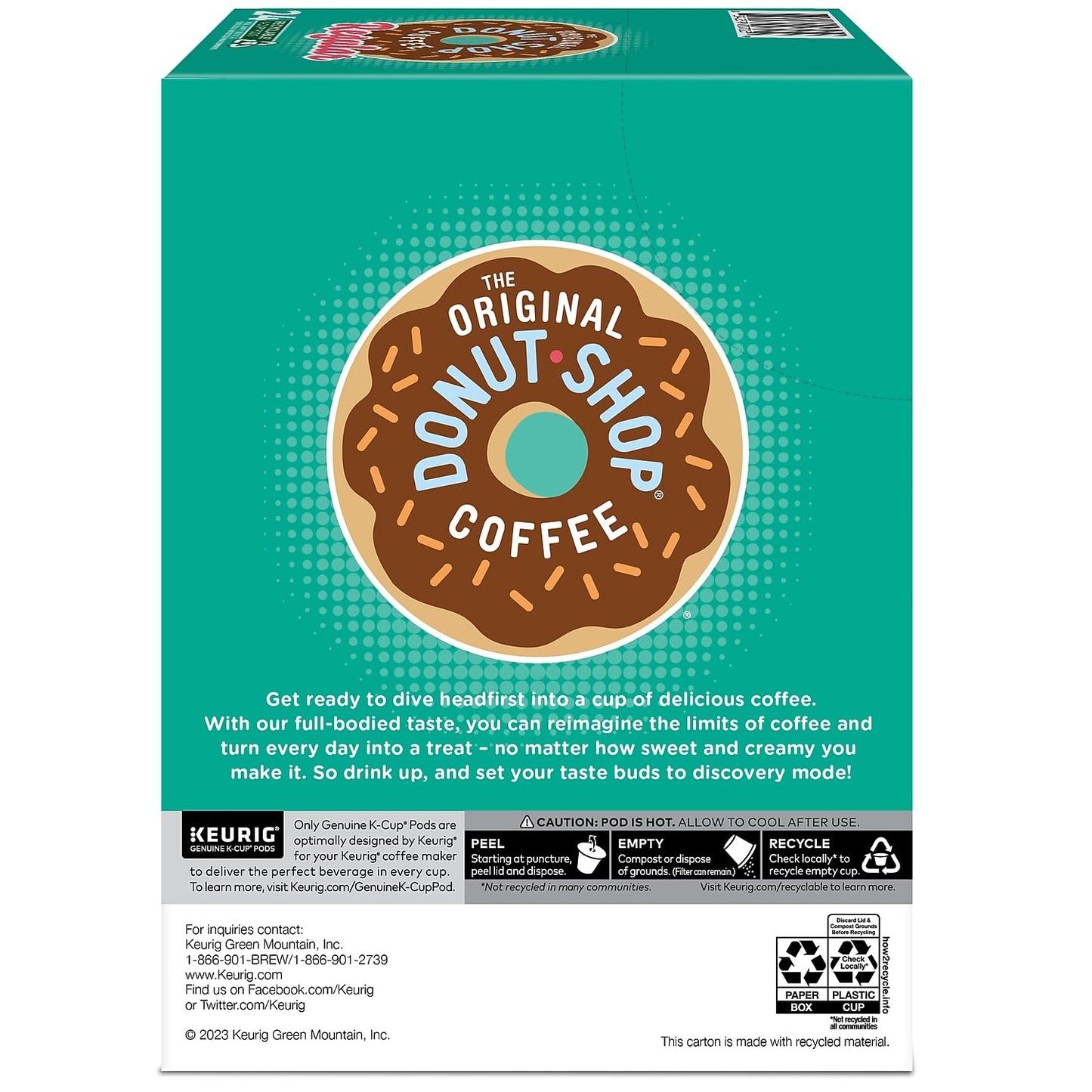 The Original Donut Shop Regular Keurig Single-Serve K-Cup Pods, Medium Roast Coffee The Original Donut ShopBuy Supplements Australia