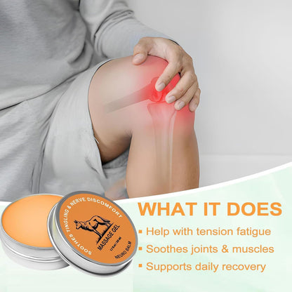 Neuro Balm, Joint & Muscle Soothing Cream, Natural Nerve & Joint Support Balm, Fast-Acting Herbal Formula for Tingling, Burning & Stiffness, Pain Relief, Daily Body Care (1Pcs) LunkunBuy Supplements Australia