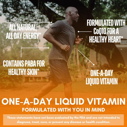 Tropical Oasis Mega Plus - Liquid Multivitamin and Mineral Supplement – Includes 85 Vitamins & Minerals, 20 Amino Acids + CoQ10, Grape Seed Extract & Organic Aloe Vera - 32oz, 32 Servings, 33460 Tropical OasisBuy Supplements Australia