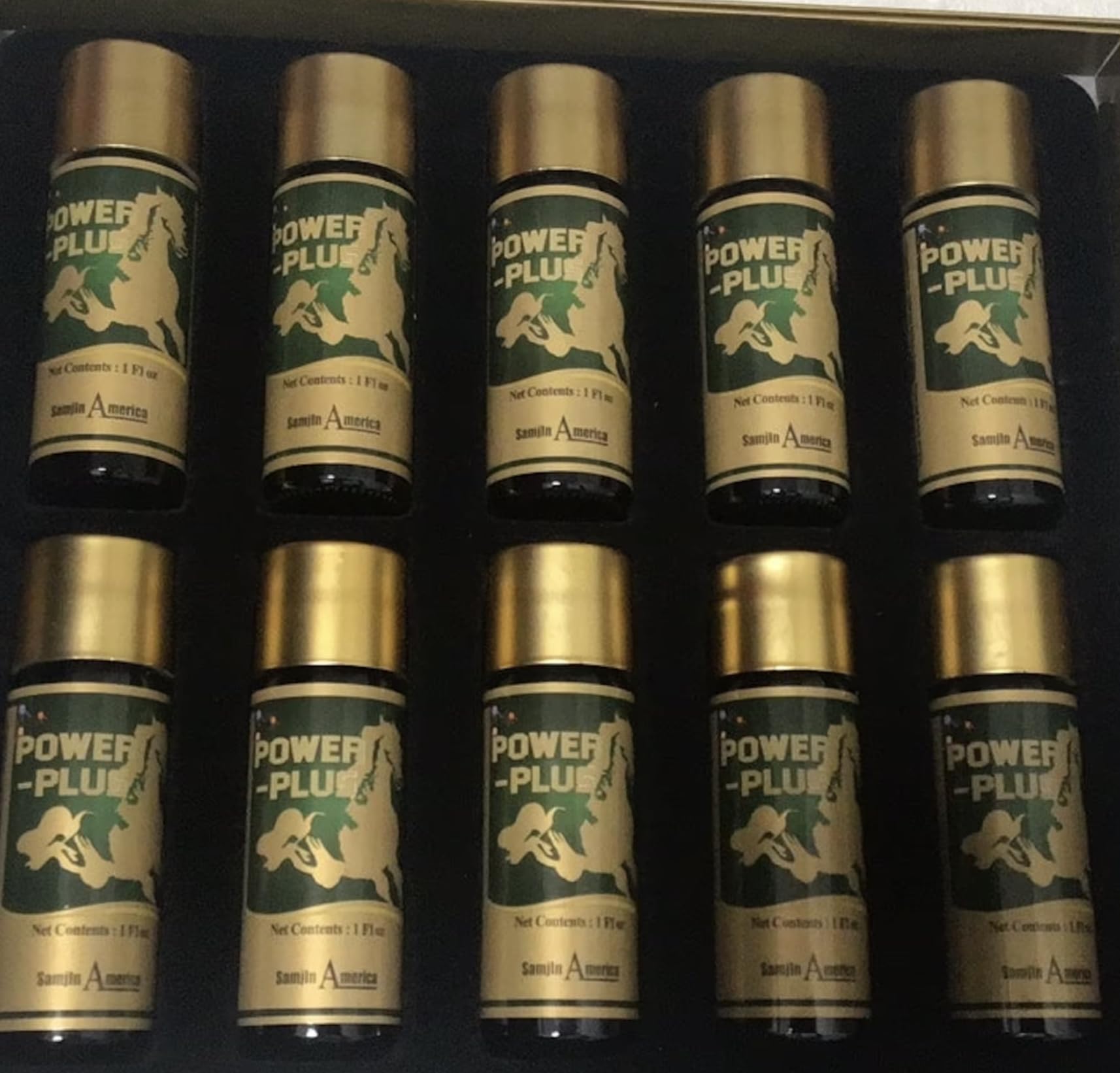 Skydia Power Plus - 10 Bottles Power-Plus Botanical Blend Liquid Supplement (1 FL OZ) Korean Ginseng Extract Ginseng Supplement Natural Men Tonic Ginseng Root Korean Red Ginseng Drops SkydiaBuy Supplements Australia
