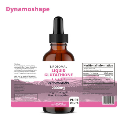 Liposomal Glutathione 2000mg with Vitamin C, Oral Glutathione Liquid, Antioxidant Supplement for Detox, Superior Absorption, Higher Dosage (Pack of 1) baanaas For Babies to NanasBuy Supplements Australia