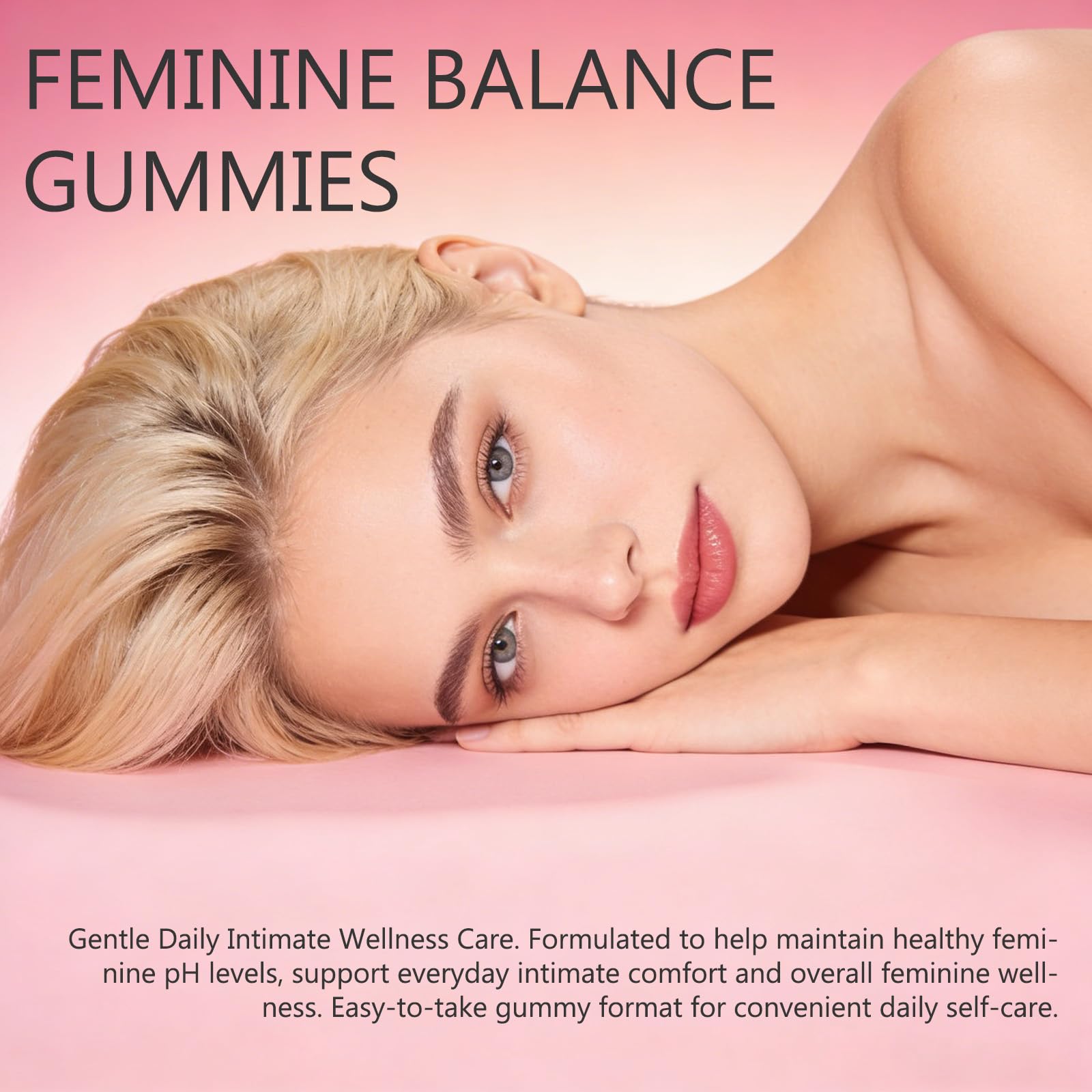 YFDSRF Feminine Balance Probiotic Gummies for Women - with Hawaiian Pineapple, pH Balance Support, Healthy Odor & Flora, Vaginal & Immune Health, Vegan Dietary Supplement - 60 Gummies (1) YFDSRFBuy Supplements Australia
