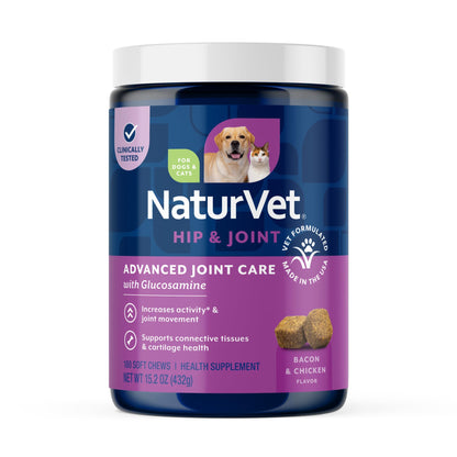 NaturVet ArthriSoothe-Gold Level 3 Advanced Joint Care for Dogs – Soft Chew Dog Supplement with Glucosamine, MSM, Chondroitin & Hyaluronic Acid – Wheat-Free Pet Supplements – 180 Ct. NaturVetBuy Supplements Australia