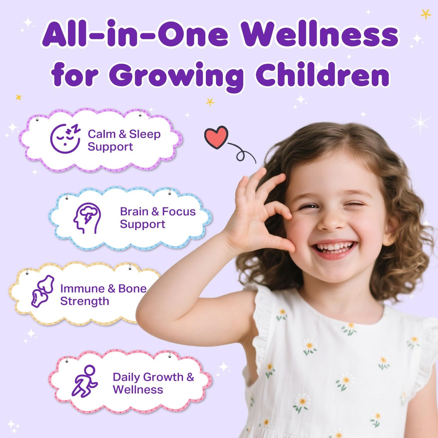 Magnesium Glycinate Liquid for Kids - Magnesium Bisglycinate Drops with L-Theanine, Chamomile & Vitamin B6, B12, C, D3 for Sleep, Relaxation, Immune Support, Calm & Focus - 2 Fl Oz, Strawberry Flavor CFILIHTCBuy Supplements Australia