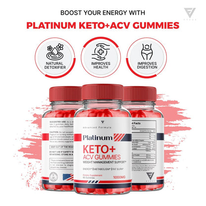 (3 Pack) Platinum Keto ACV Gummies, Platinum Keto ACV Gummies Advanced Weight Loss KohzieBuy Supplements Australia