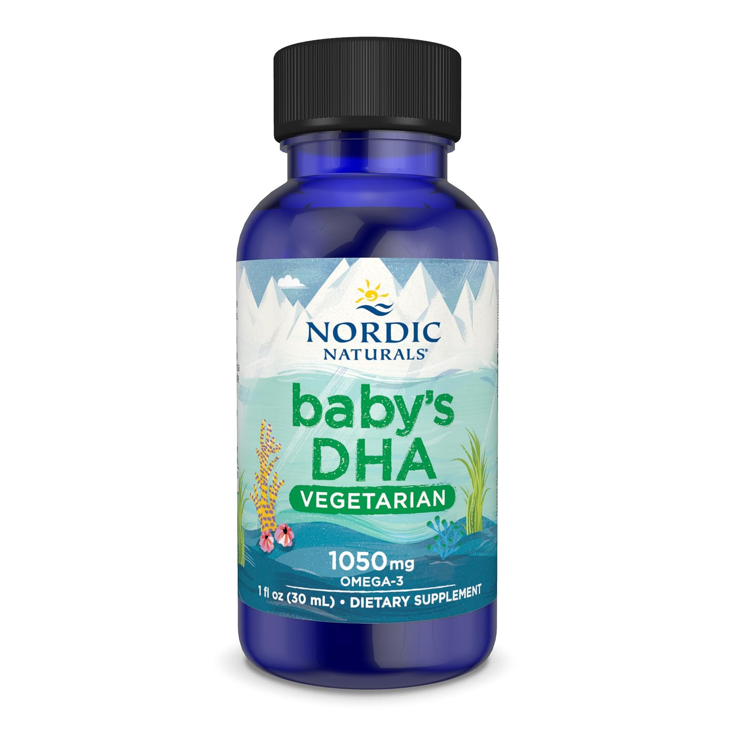 Nordic Naturals Baby’s DHA Vegetarian, Unflavored - 1050 mg Plant-Based Omega-3-1 oz - Supports Brain & Vision Development in Babies - Non-GMO, Vegan - 15 Servings Nordic NaturalsBuy Supplements Australia