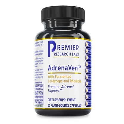 Premier Research Labs 30 Servings-AdrenaVen - Adrenal Health Supplement, Supports Adrenal Gland Health and Stress Response - Organic Adrenal Health - 60 Plant-Source Capsules Premier Research LabsBuy Supplements Australia