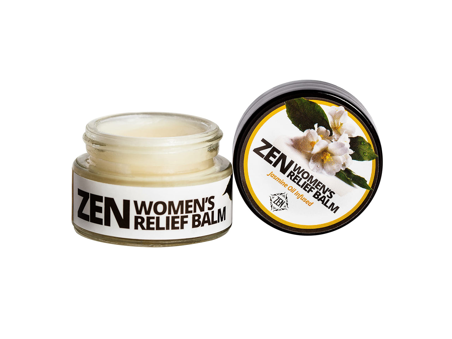 ZEN Women’s Relief Balm – Plant-Based Topical Balm Infused with Jasmine Oil – Cooling Botanical Blend – 0.7 oz – #TrustedByLegends ZENBuy Supplements Australia