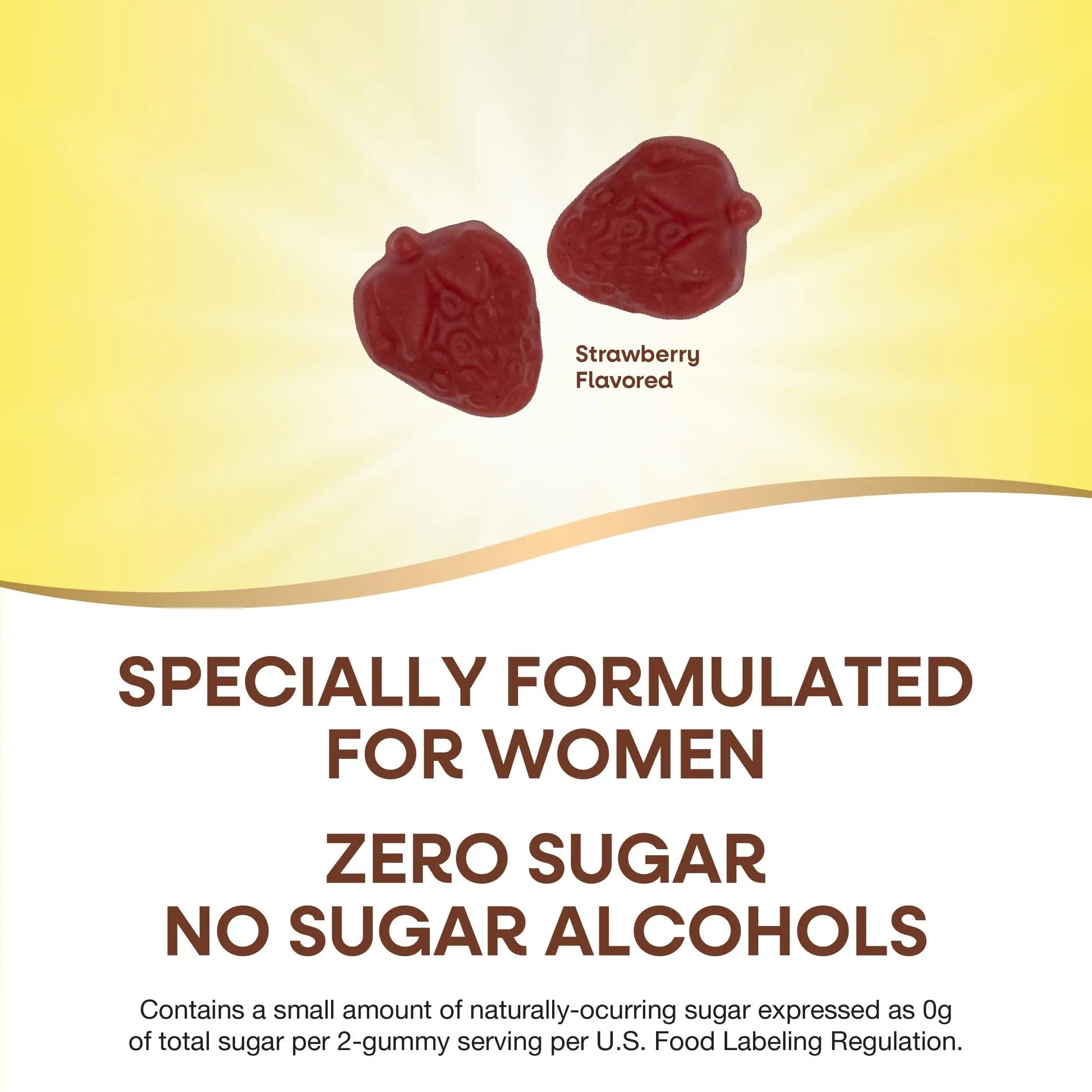Nature’s Way Alive! Zero Sugar Women's Gummy Multivitamins, Energy Metabolism*, Hair, Skin, Nails*, B-Vitamins Nature's WayBuy Supplements Australia