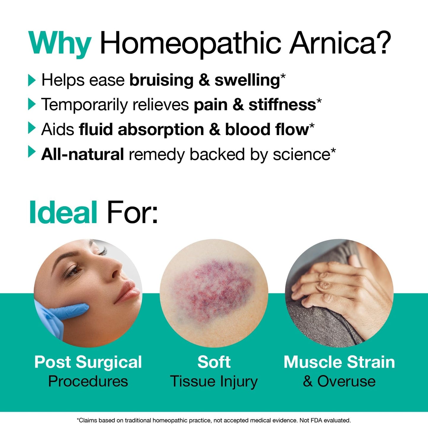 VitaMedica Arnica Montana 30X Homeopathic Tablets for Bruising Pain and Swelling | Plant Based Formula VitaMedicaBuy Supplements Australia